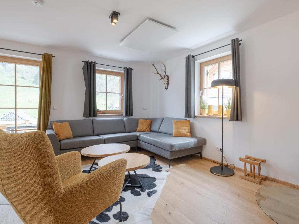 Posezení v ubytování Haus am Wald