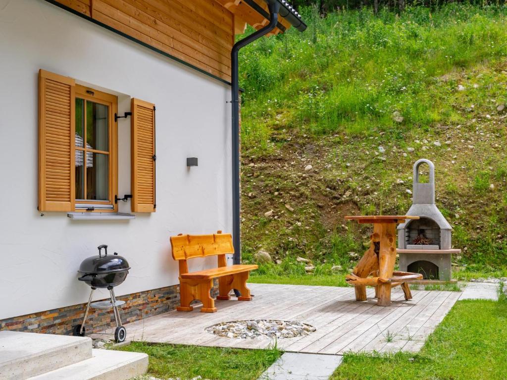 Zahrada ubytování Haus am Wald