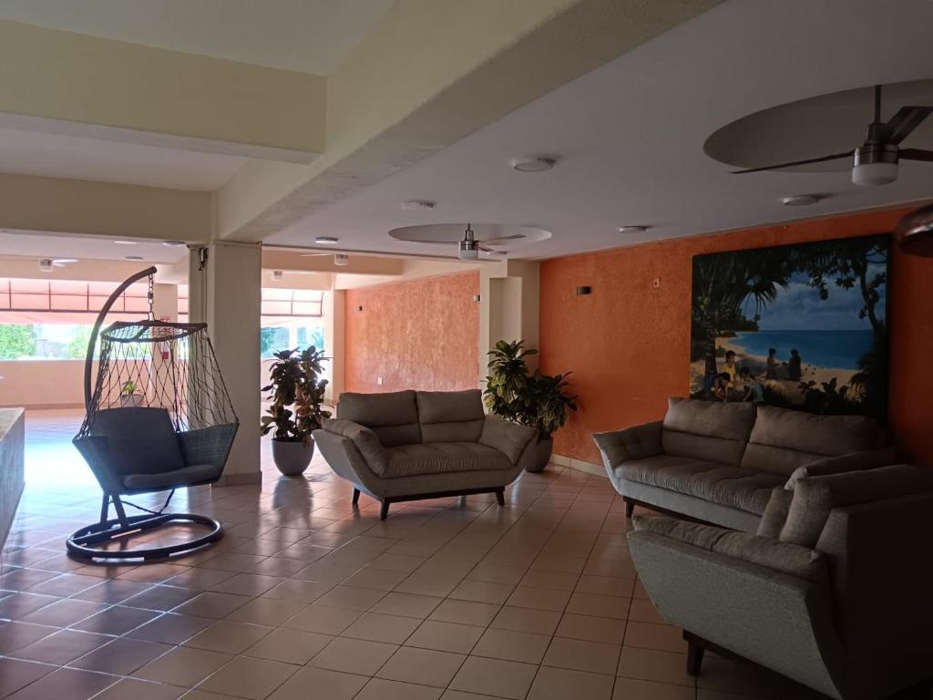 Posezení v ubytování Hotel Tradicional Savaro SA de CV