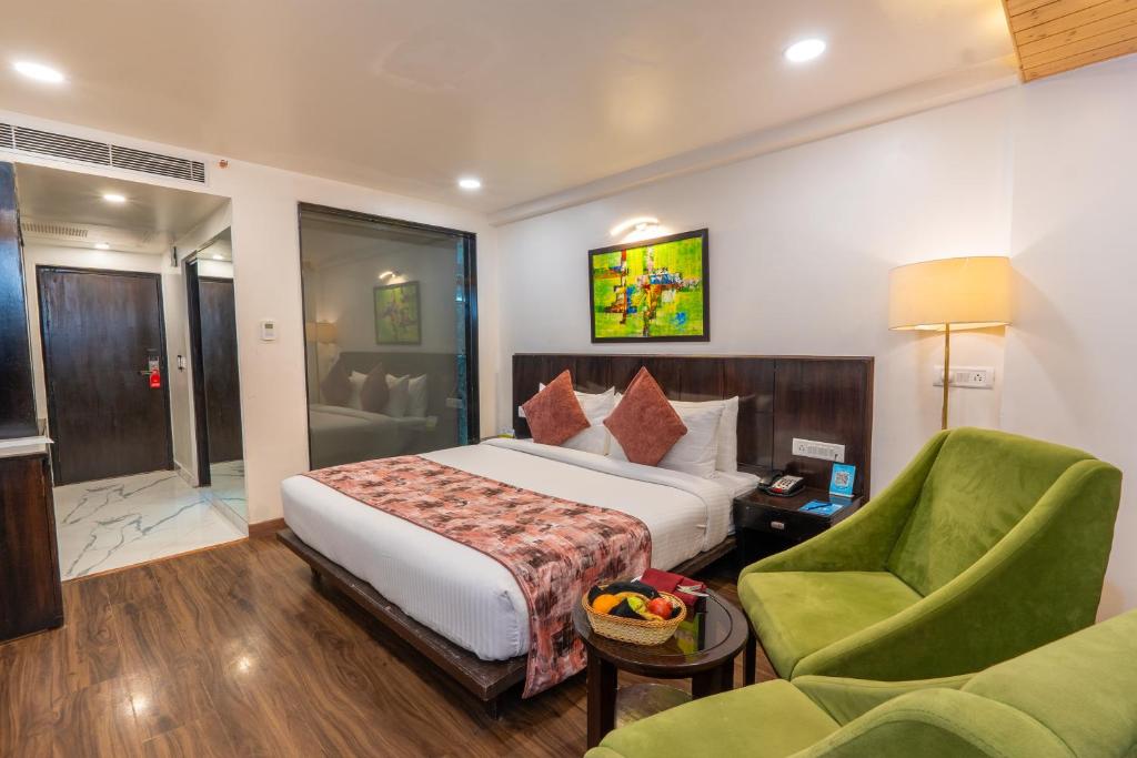 Postel nebo postele na pokoji v ubytování Woodrock Luxury Boutique Hotel