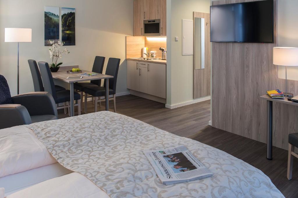 AINO Aparthotel Olympiapark - Resim 5