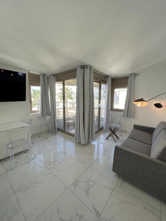 Posedenie v ubytovaní Résidence Graziella Appartement 521