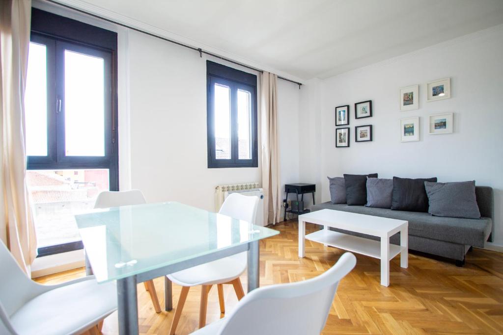 Posezení v ubytování Apartamentos Cinco Rosas