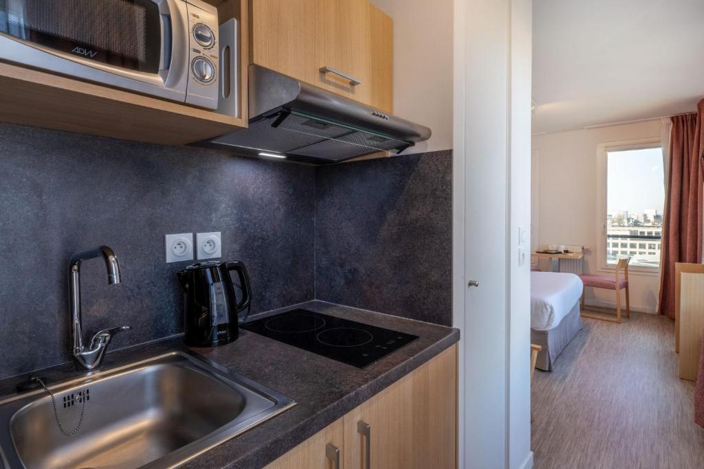 Appart'Hotel Odalys City - Nantes Cité des congrès - Resim 25