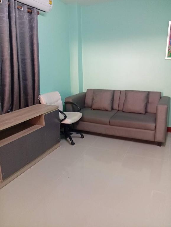 Posezení v ubytování Green Gen Hotel, Mueang Phuket