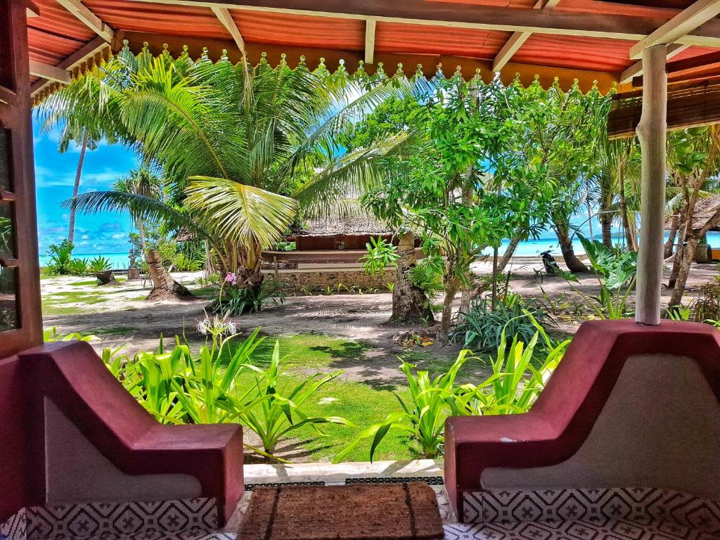 Zahrada ubytování Manoa, boutique Villas and Spa