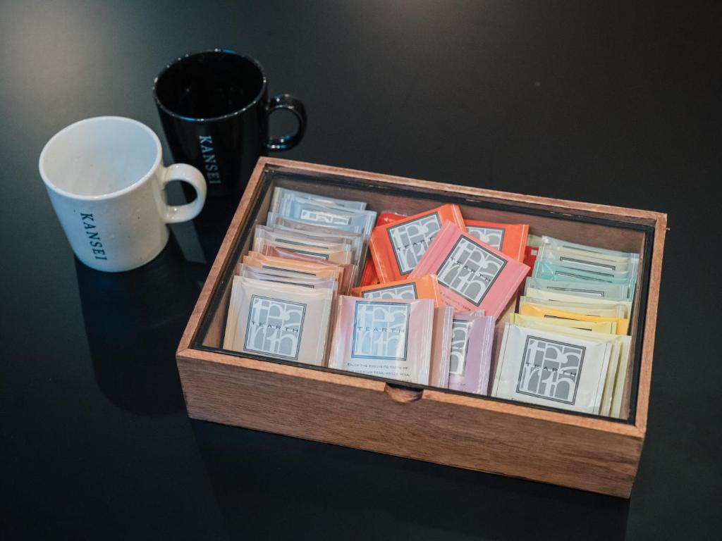 Kansei 京都八条にあるコーヒーまたはお茶