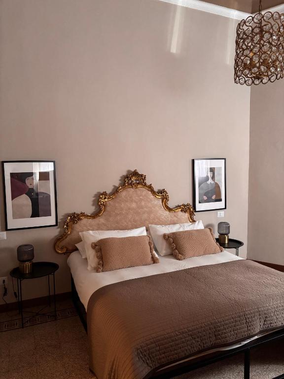 Postel nebo postele na pokoji v ubytování Guest House Mameli44