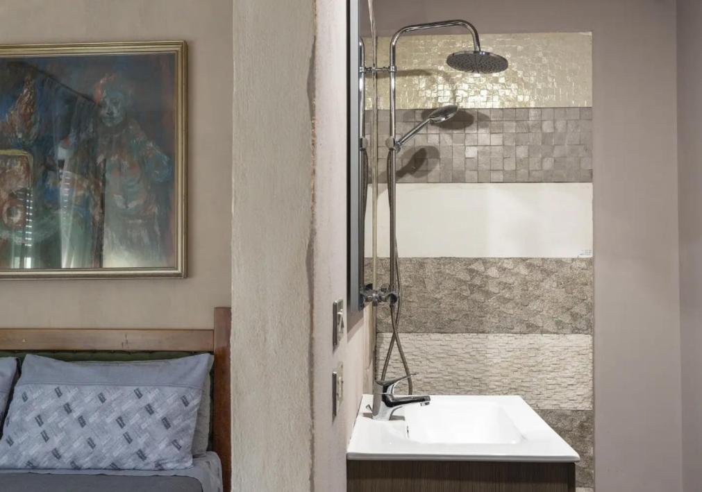 Koupelna v ubytování Salesiani rooms