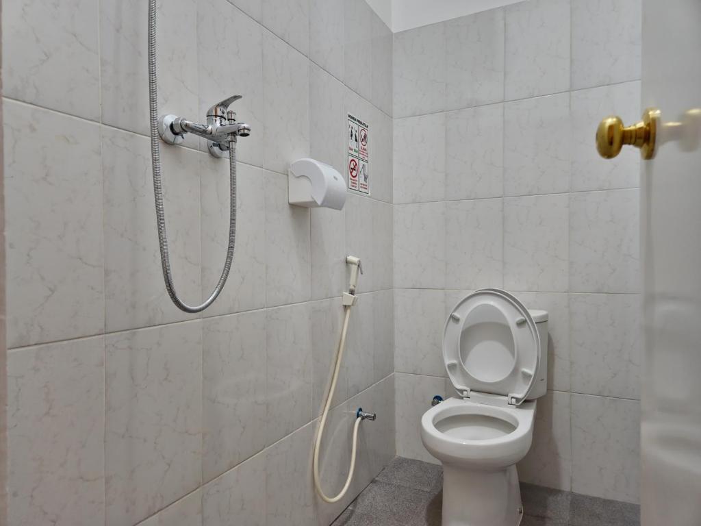 Koupelna v ubytování Orens Inn