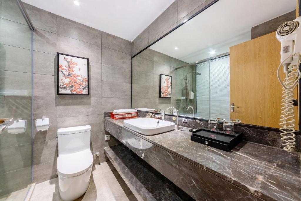 Koupelna v ubytování Guangzhou Hongcheng Hotel