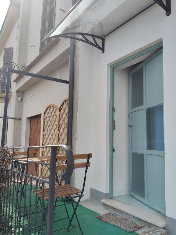 Balkón nebo terasa v ubytování LA QUERCIA SUITES - taverna nel borgo medievale