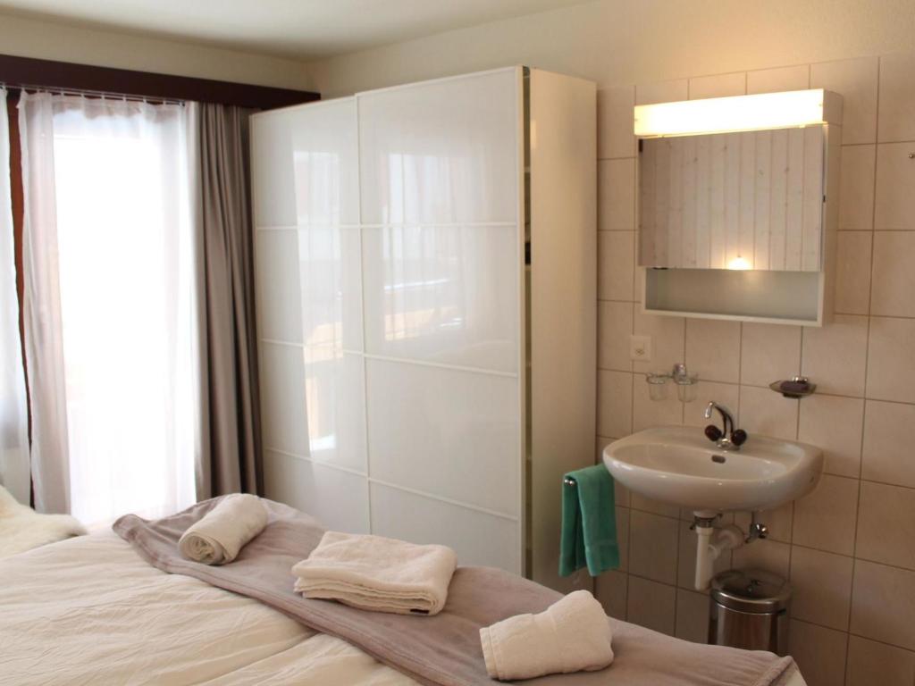 Koupelna v ubytování Apartment Cabane 8 by Interhome