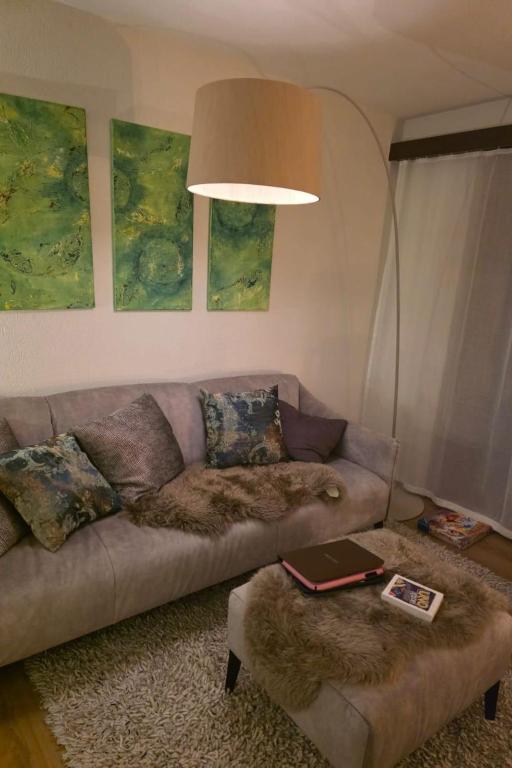 Posezení v ubytování Apartment Cabane 8 by Interhome