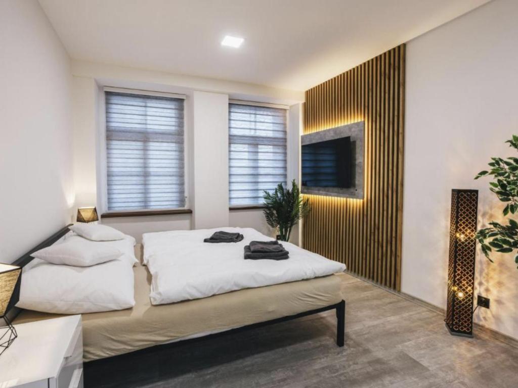 Postel nebo postele na pokoji v ubytování Apartment Jindřichův Hradec A03 by Interhome
