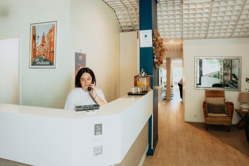 Hôtel d'Orsay Grand Matabiau - Resim 5