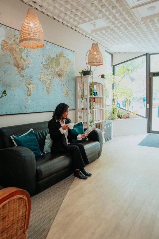 Hôtel d'Orsay Grand Matabiau - Resim 13