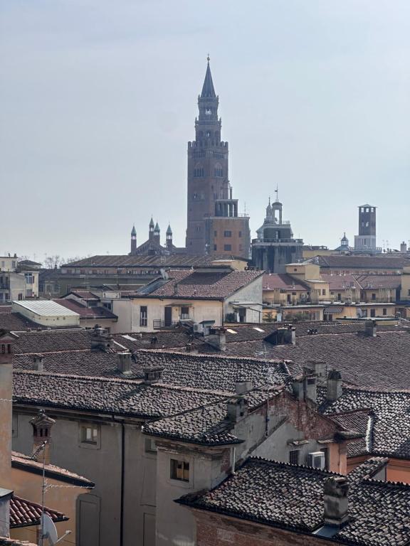 Nespecifikovaný výhled na destinaci Cremona nebo výhled na město při pohledu z ubytování v soukromí