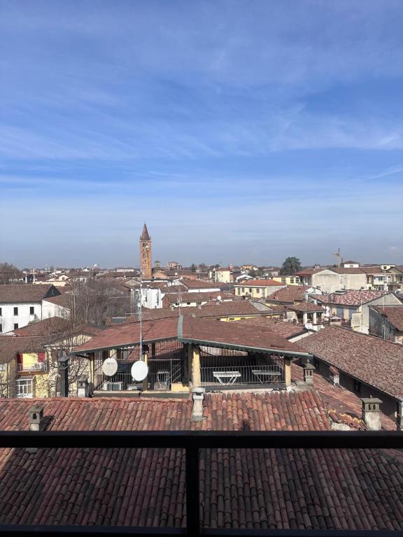Nespecifikovaný výhled na destinaci Cremona nebo výhled na město při pohledu z ubytování v soukromí
