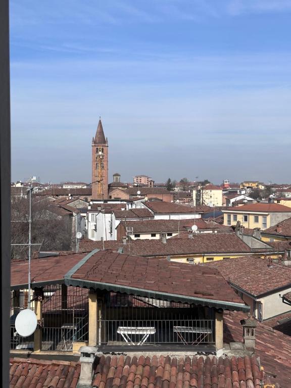 Nespecifikovaný výhled na destinaci Cremona nebo výhled na město při pohledu z ubytování v soukromí