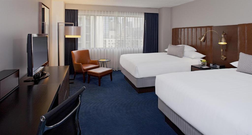 Hyatt Regency Minneapolis - Chambre Queen Avec Deux Lits Queen Et Vue De La Ville