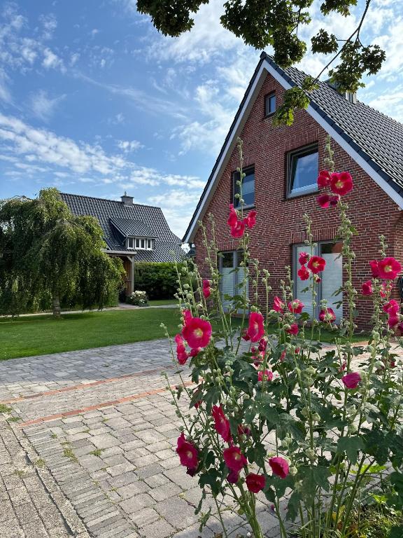 Zahrada ubytování Dünenhus Borkum