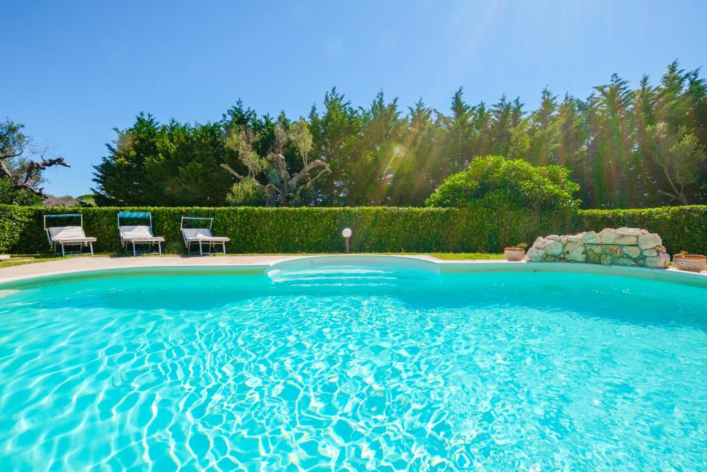 Swimmingpoolen hos eller tæt på Villa Le Vulie - Pescoluse