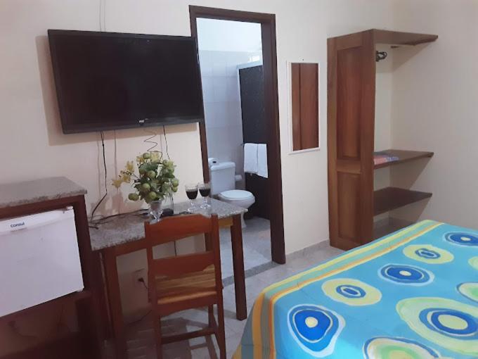 Postel nebo postele na pokoji v ubytování Hotel Patipe Canavieiras