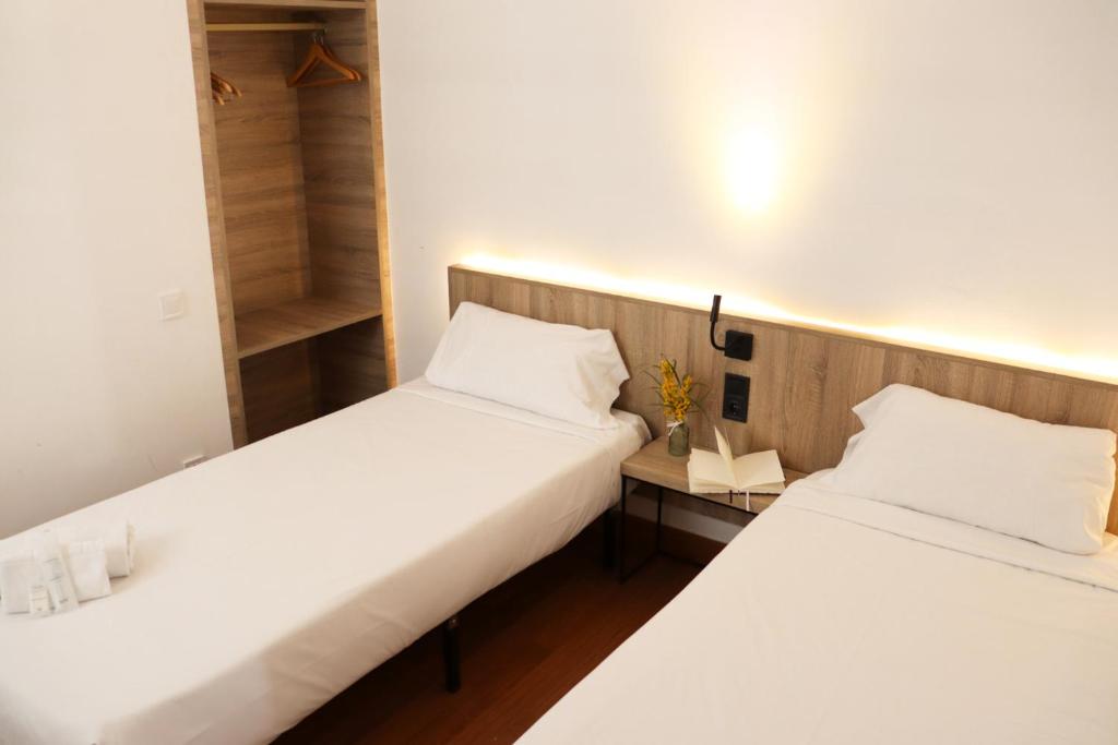 Postel nebo postele na pokoji v ubytování Eurohotel Diagonal Port