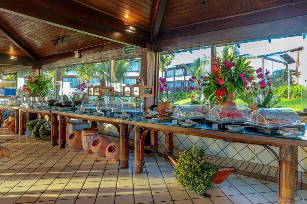 Restaurace v ubytování Hotel Praia do Sol