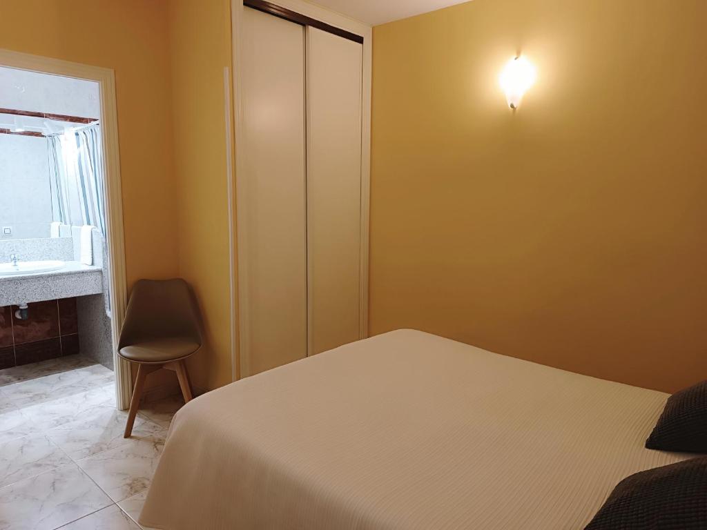 Postel nebo postele na pokoji v ubytování Apartamentos Querol