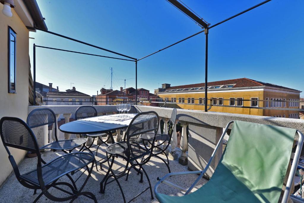 Balkón alebo terasa v ubytovaní Venice Homes & Holidays
