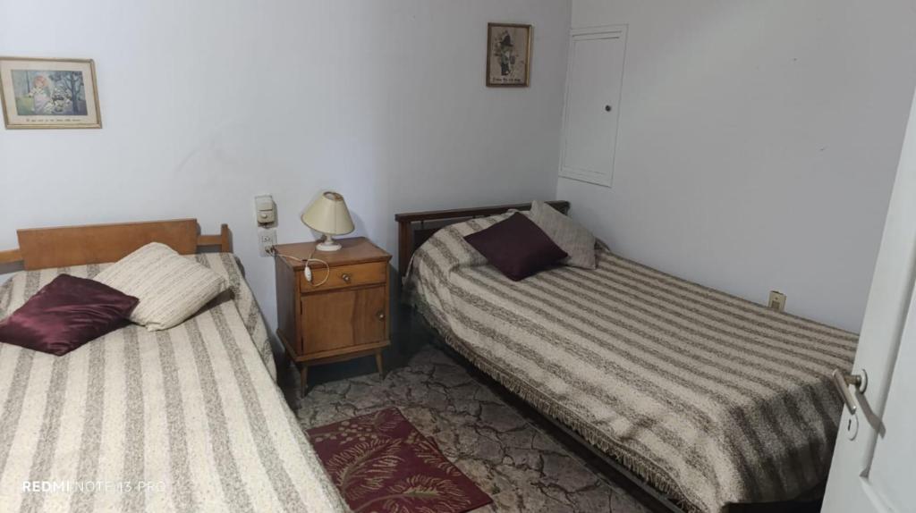 Ένα ή περισσότερα κρεβάτια σε δωμάτιο στο la morada