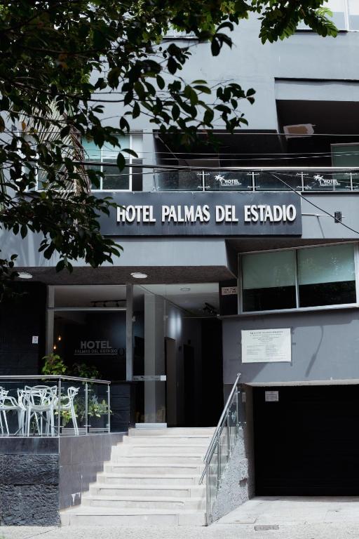 Exteriér nebo vchod ubytování Hotel Palmas del Estadio