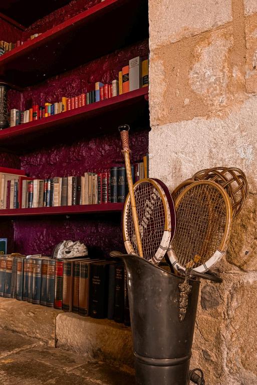 Biblioteca nel lodge