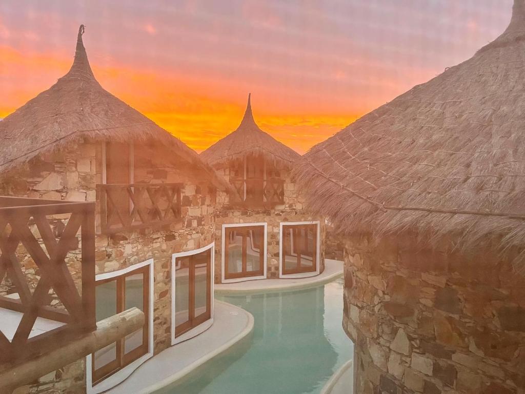Bazén v ubytování Suite and pool, Praia Estoril, Sal Rei nebo v jeho okolí