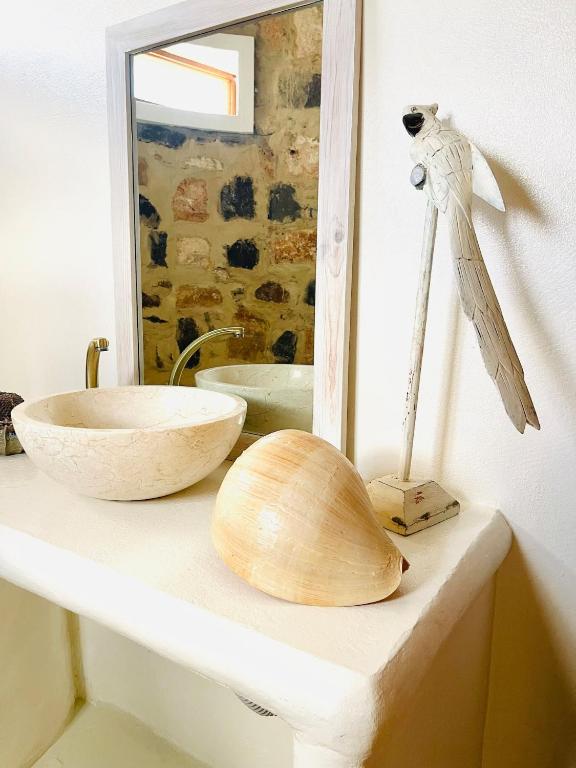 Koupelna v ubytování Suite and pool, Praia Estoril, Sal Rei