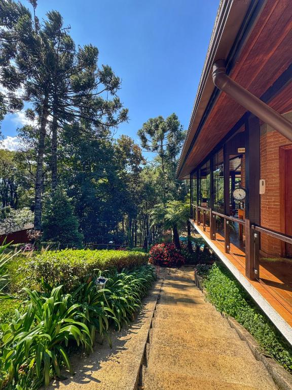Zahrada ubytování Estalagem Serra de Minas em Monte Verde