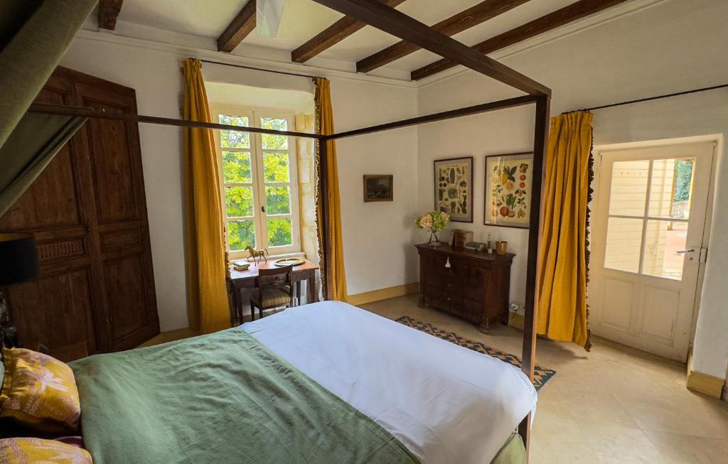 Letto o letti in una camera di Château la Gineste - Castle and Vineyard