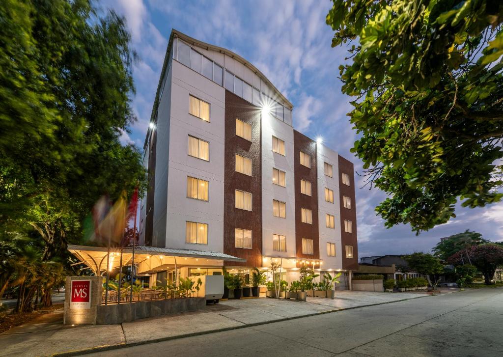 Budova, kde se hotel nachází