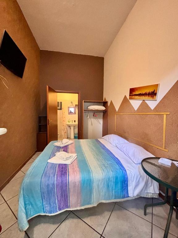 Posteľ alebo postele v izbe v ubytovaní B&B Acireale