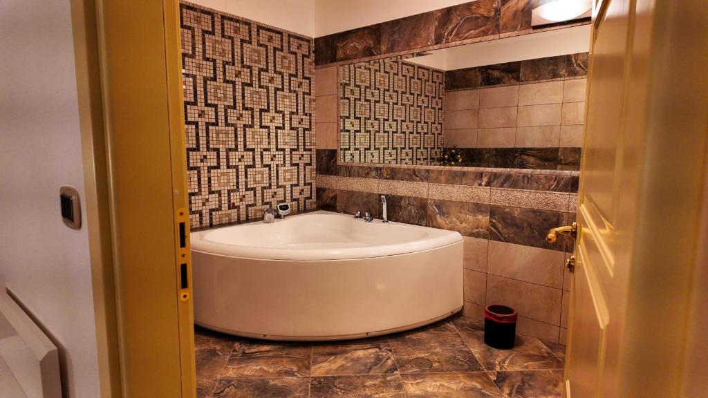Koupelna v ubytování Regina di Saba - Hotel Villa per ricevimenti