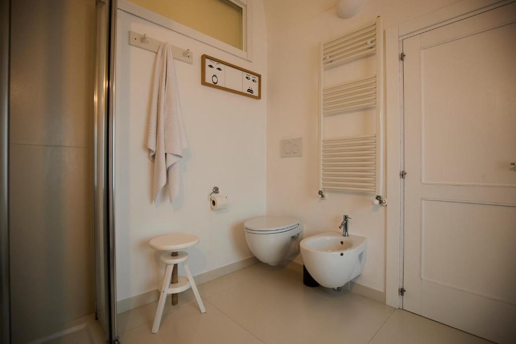 Koupelna v ubytování B&B Casa Ninè