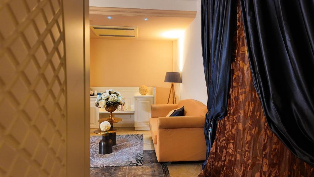 Posezení v ubytování Regina di Saba - Hotel Villa per ricevimenti