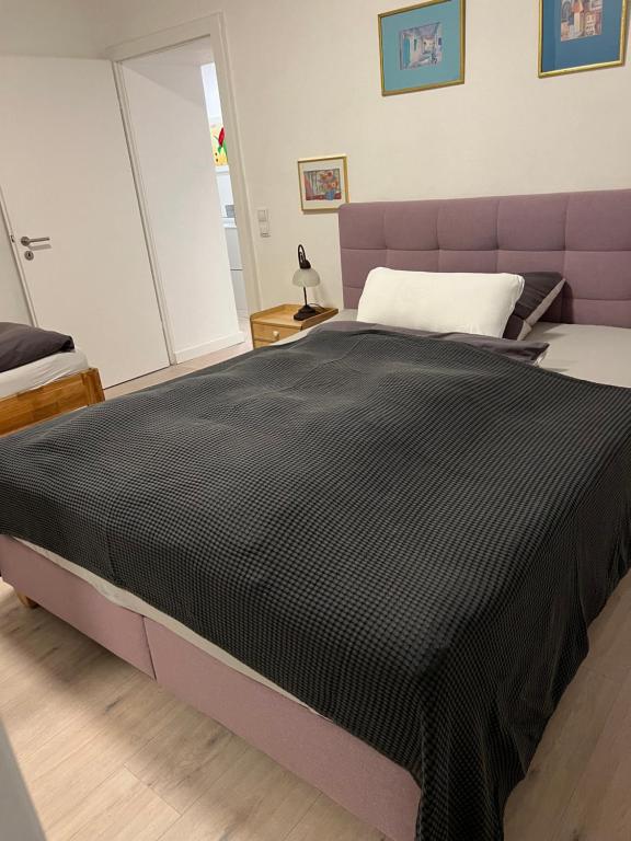 Postel nebo postele na pokoji v ubytování Ferienwohnung Kim