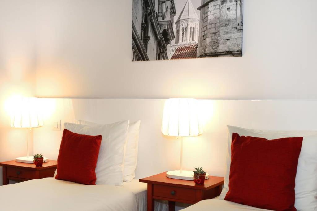 Istumisnurk majutusasutuses Magic Rooms Split