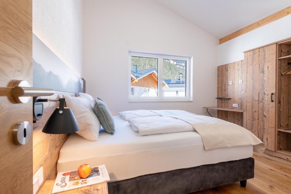 Postel nebo postele na pokoji v ubytování Gaia Lodge