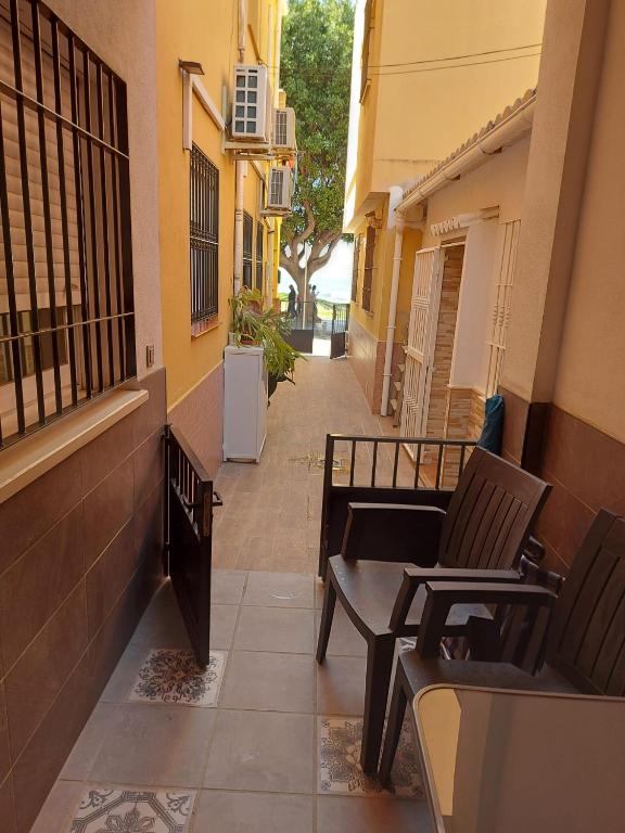 Balkón alebo terasa v ubytovaní Casa de la abuela