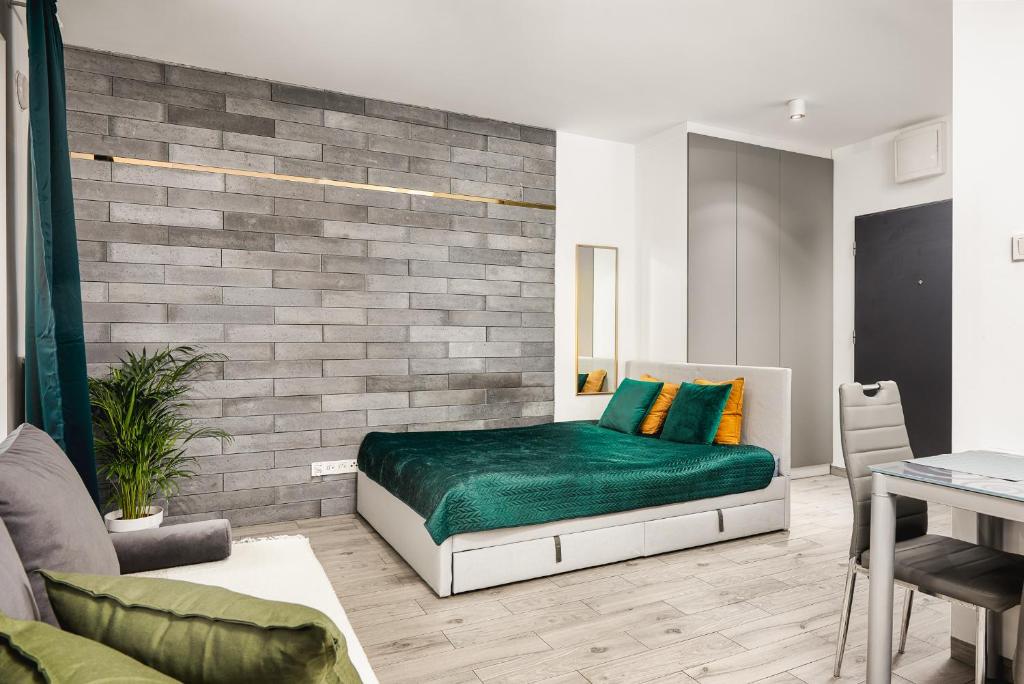 Posedenie v ubytovaní Lumina cozy apartments Manufaktura