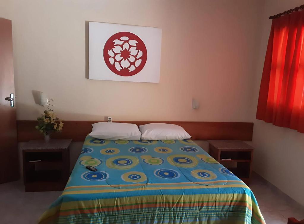 Postel nebo postele na pokoji v ubytování Hotel Patipe Canavieiras